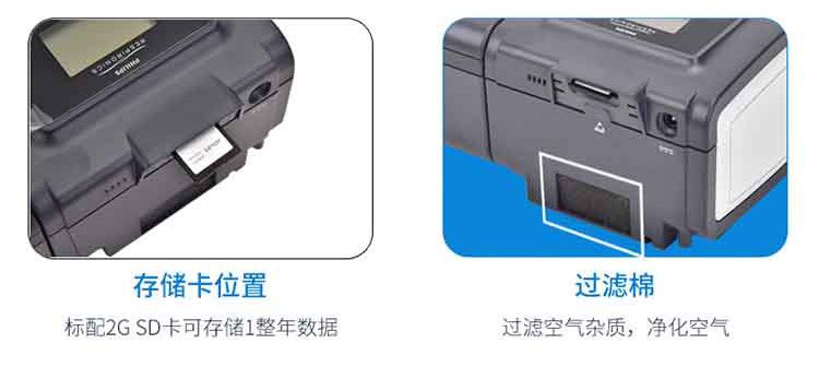 飛利浦偉康雙水平呼吸機BiPAP ST30SD卡過濾棉設置在機器背后不影響美觀